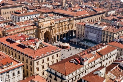 Origen y Evolución de la Piazza della Repubblica