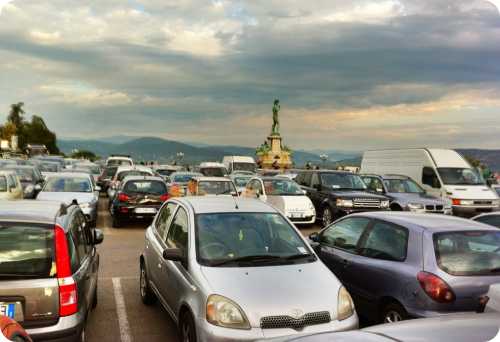 Dónde aparcar en Piazzale Michelangelo