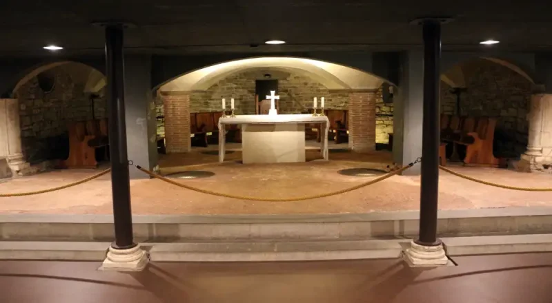 Cripta de Santa Reparata en Florencia