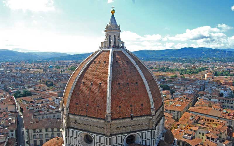 Cúpula de Brunelleschi en el Duomo de Florencia