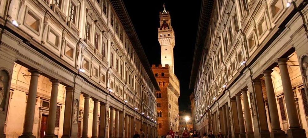 galeria uffizi en florencia