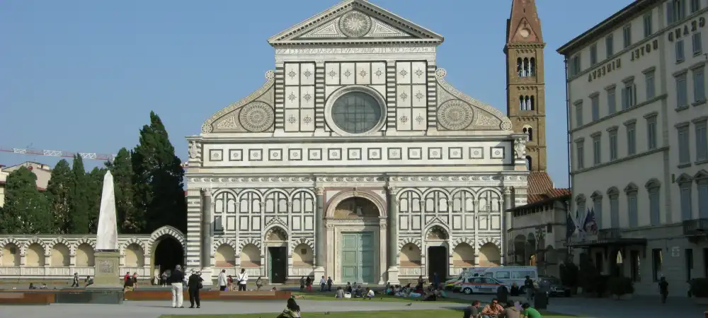 Plaza de Santa María Novella en Florencia