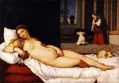 Venus de Urbino — Tiziano Vecellio